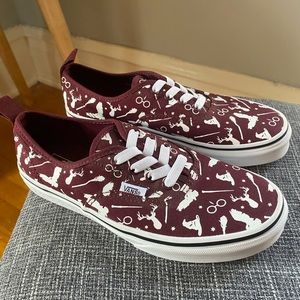 harry potter vans maroon
